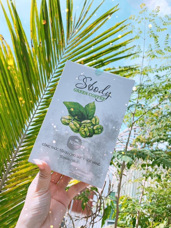Nấm giảm cân SBody Green Coffee dạng bột chính hãng - 8938509922016