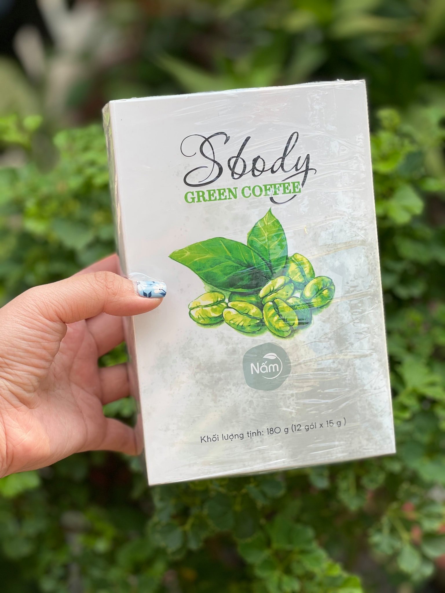 Nấm giảm cân SBody Green Coffee dạng bột chính hãng - 8938509922016