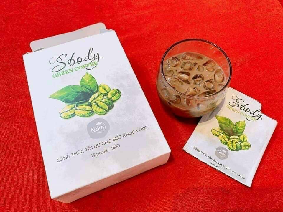 Nấm giảm cân SBody Green Coffee dạng bột chính hãng - 8938509922016