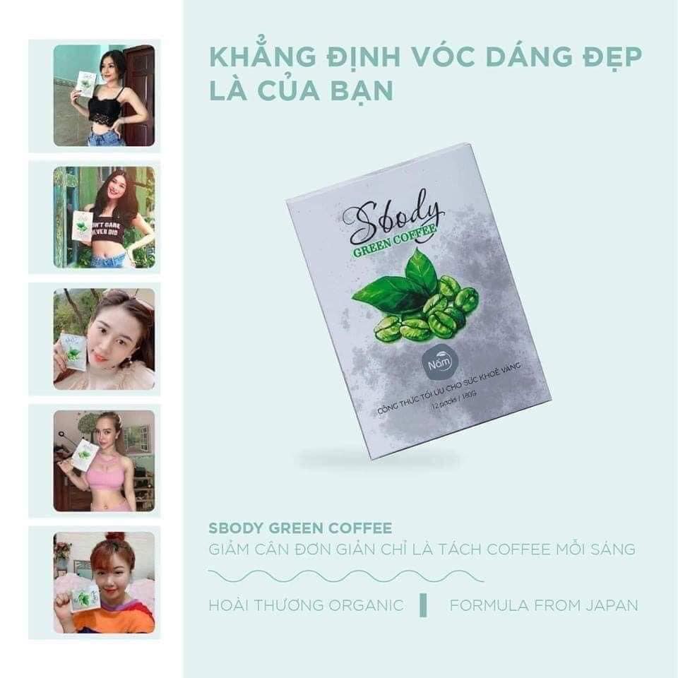 Nấm giảm cân SBody Green Coffee dạng bột chính hãng - 8938509922016