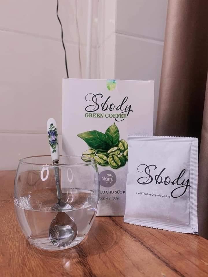 Nấm giảm cân SBody Green Coffee dạng bột chính hãng - 8938509922016