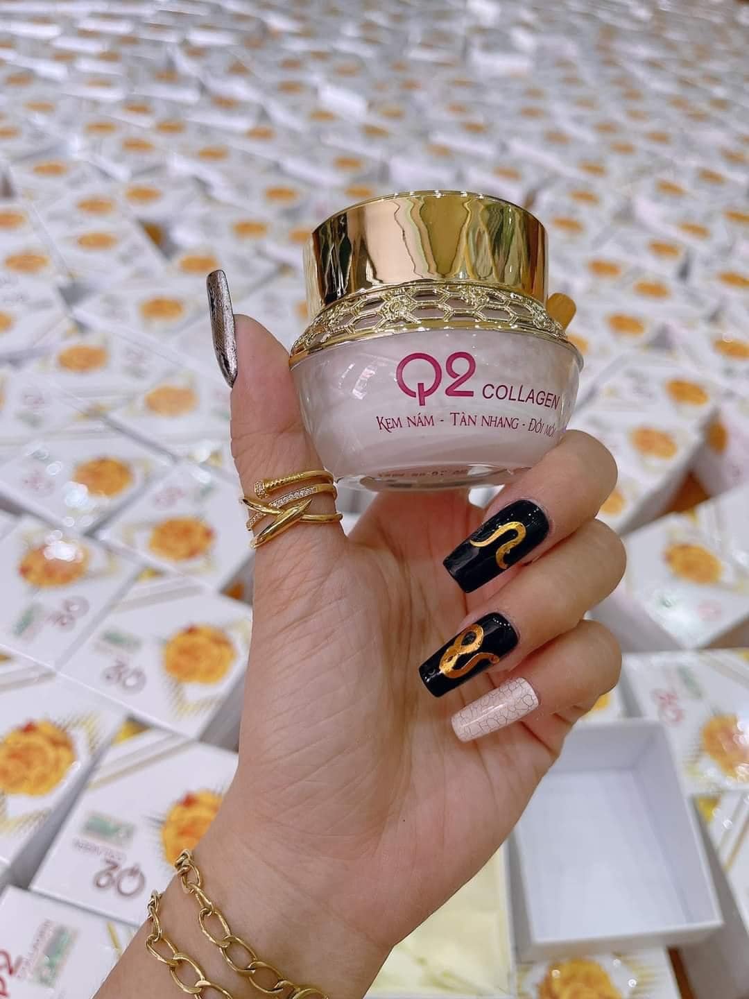 Kem face Q2 Collagen Sublimation Beauty trị nám tàn nhang đồi mồi - 8936027192195