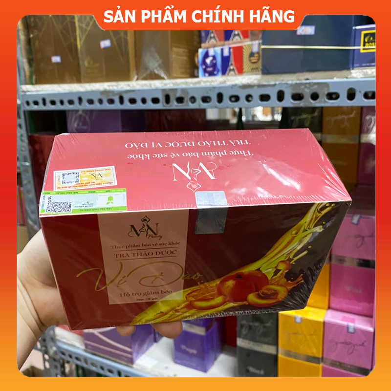 Trà giảm cân vị đào MN Group chính hãng - GCVD01