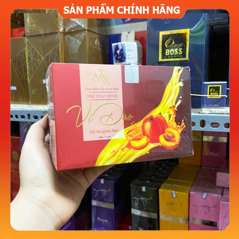 Trà giảm cân vị đào MN Group chính hãng - GCVD01