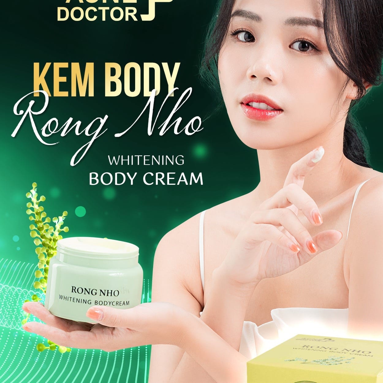 Kem body rong nho Acne Doctor chính hãng - 8938540049017