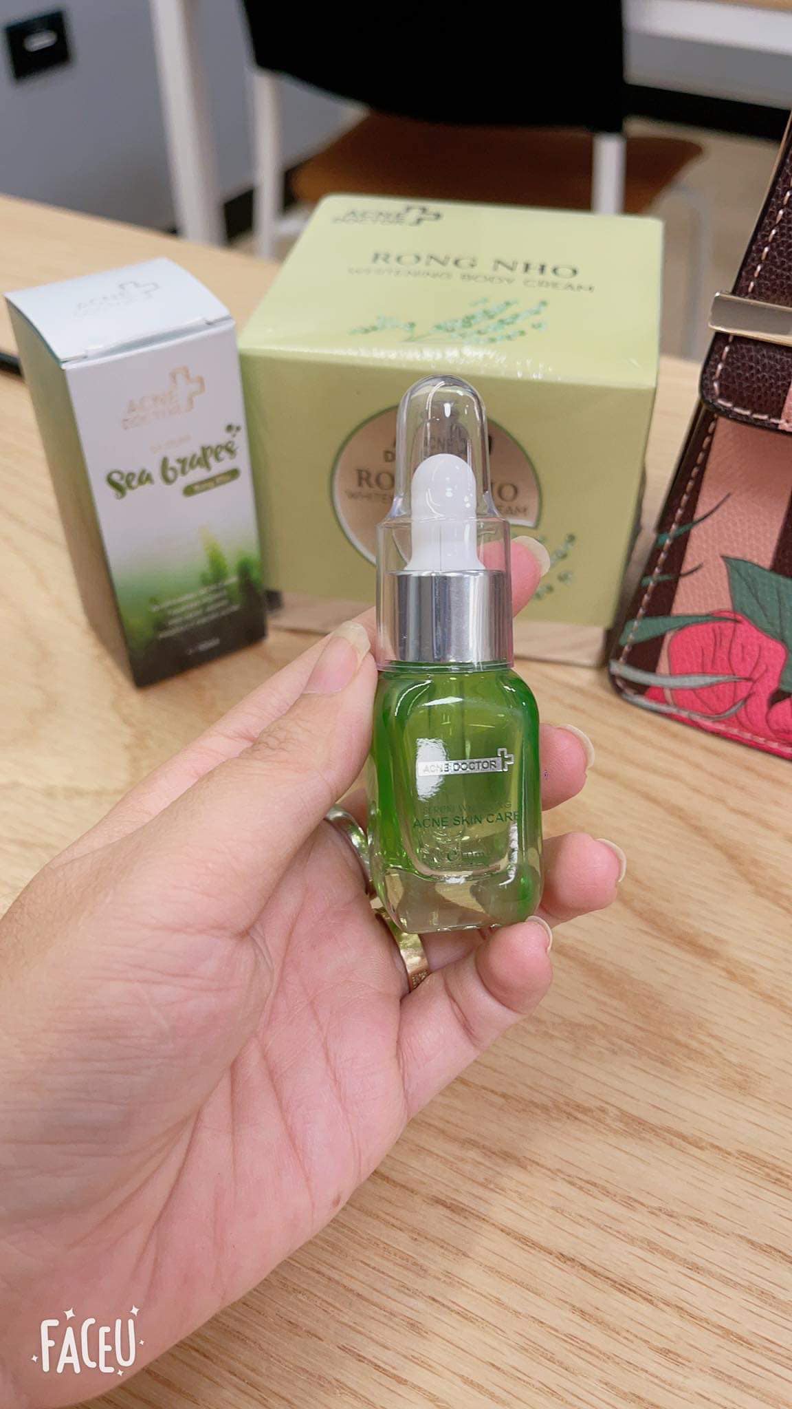 Serum trị mụn Sea Bzapes rong nho Acne Doctor chính hãng - 8938540049031
