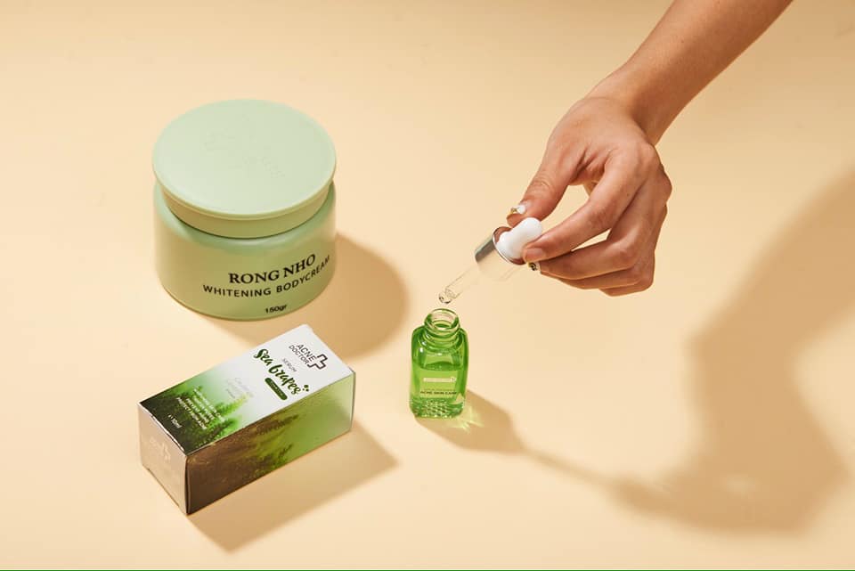 Serum trị mụn Sea Bzapes rong nho Acne Doctor chính hãng - 8938540049031