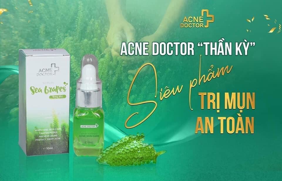 Serum trị mụn Sea Bzapes rong nho Acne Doctor chính hãng - 8938540049031