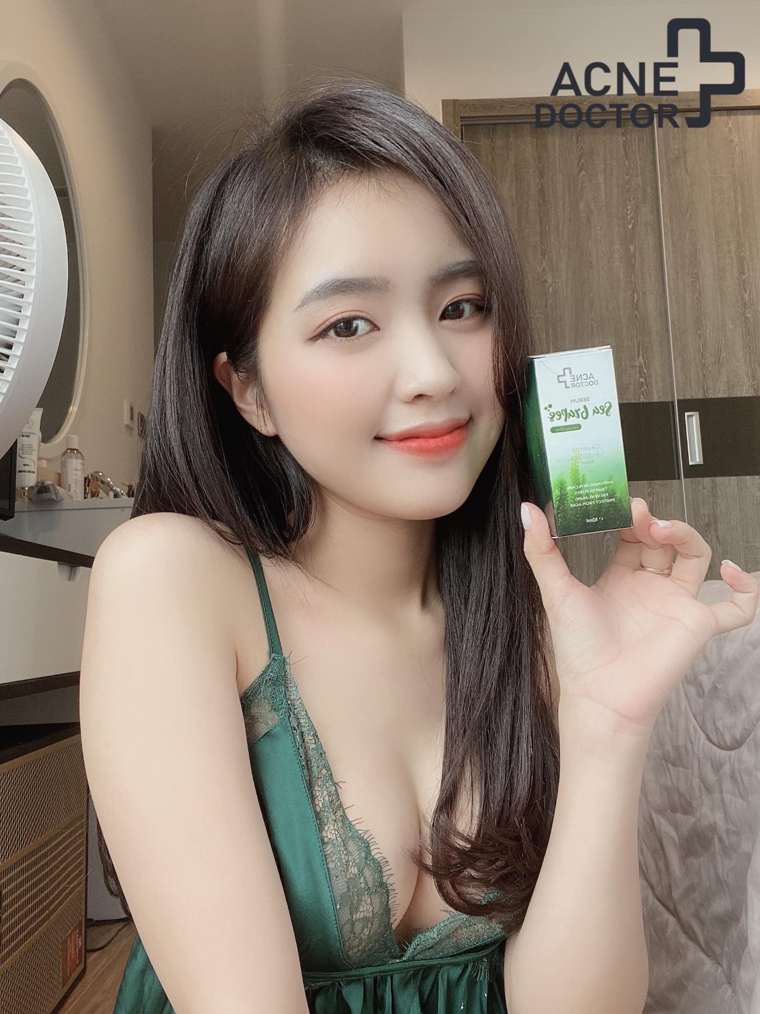Serum trị mụn Sea Bzapes rong nho Acne Doctor chính hãng - 8938540049031