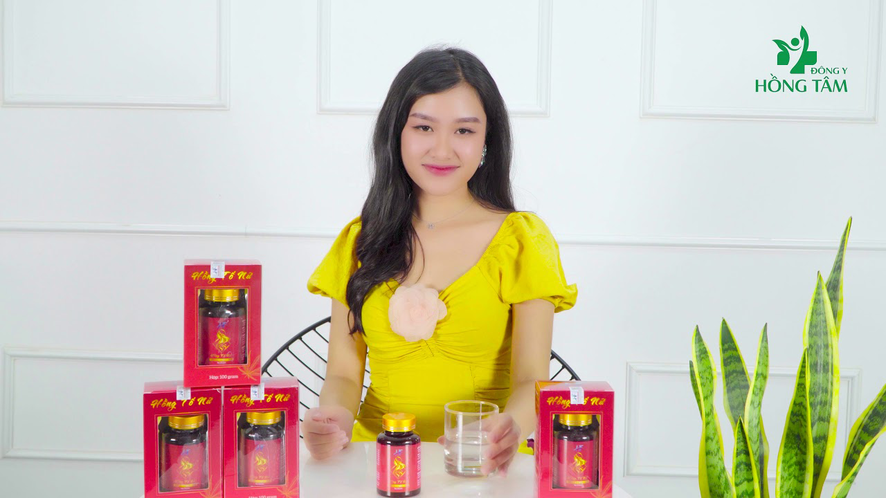 Viên uống Hồng tố nữ hỗ trợ cải thiện chứng rối loạn kinh nguyệt công ty Hồng tâm chính hãng - 8938529135007
