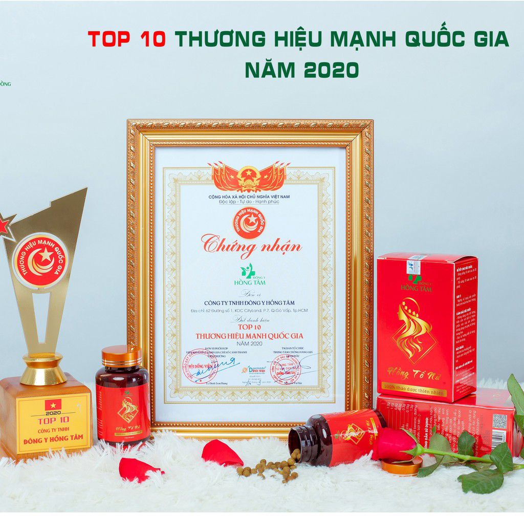 Viên uống Hồng tố nữ hỗ trợ cải thiện chứng rối loạn kinh nguyệt công ty Hồng tâm chính hãng - 8938529135007