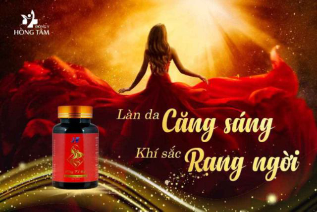 Viên uống Hồng tố nữ hỗ trợ cải thiện chứng rối loạn kinh nguyệt công ty Hồng tâm chính hãng - 8938529135007
