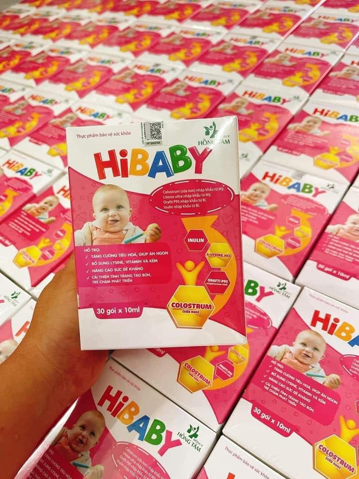 Siro Hibaby hỗ trợ giúp trẻ ăn ngon cải thiện hệ tiêu hóa Hồng Tâm - 8938529135120