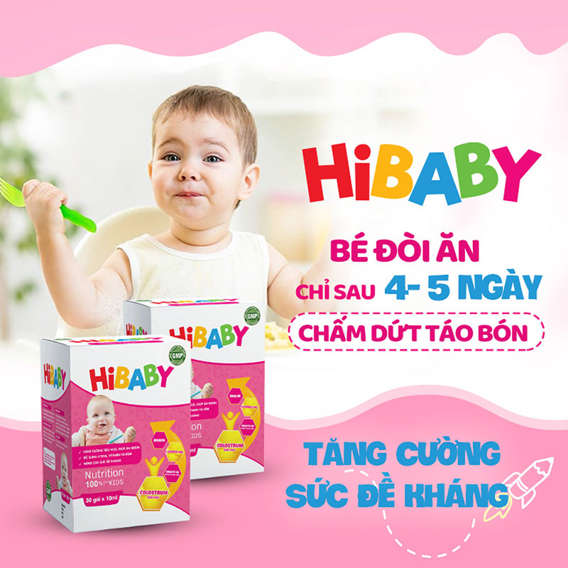 Siro Hibaby hỗ trợ giúp trẻ ăn ngon cải thiện hệ tiêu hóa Hồng Tâm - 8938529135120