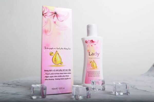 Dung dịch vệ sinh phụ nữ cao cấp Lady công ty Hồng Tâm chính hãng - 8938529135090