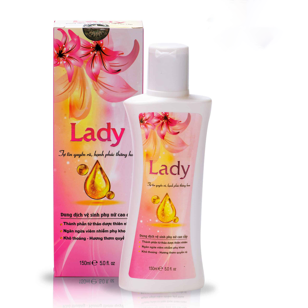 Dung dịch vệ sinh phụ nữ cao cấp Lady công ty Hồng Tâm chính hãng - 8938529135090