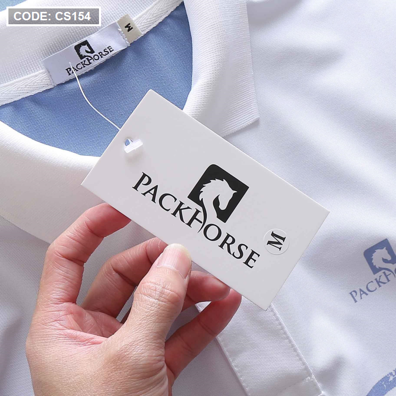 Áo thun nam Polo in sọc màu cao cấp - CS154