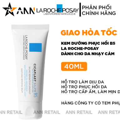 Kem Dưỡng Da La Roche Posay Làm Dịu Hỗ Trợ Phục Hồi Da 40ml Hàng Công Ty Có Tem Phụ - 3337872412998