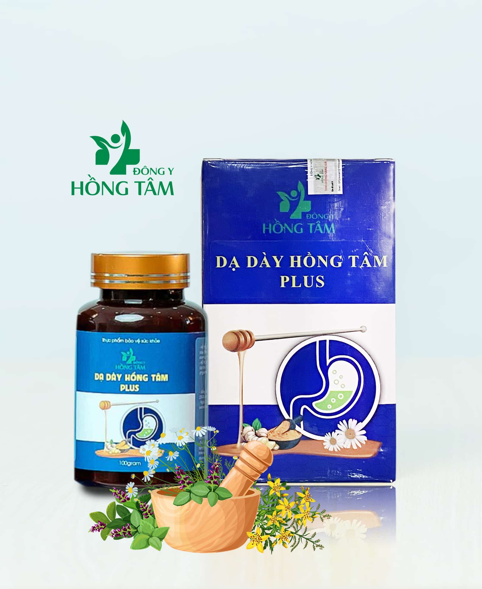 Viên Dạ dày Hồng Tâm Plus Chính Hãng - 8938529135052