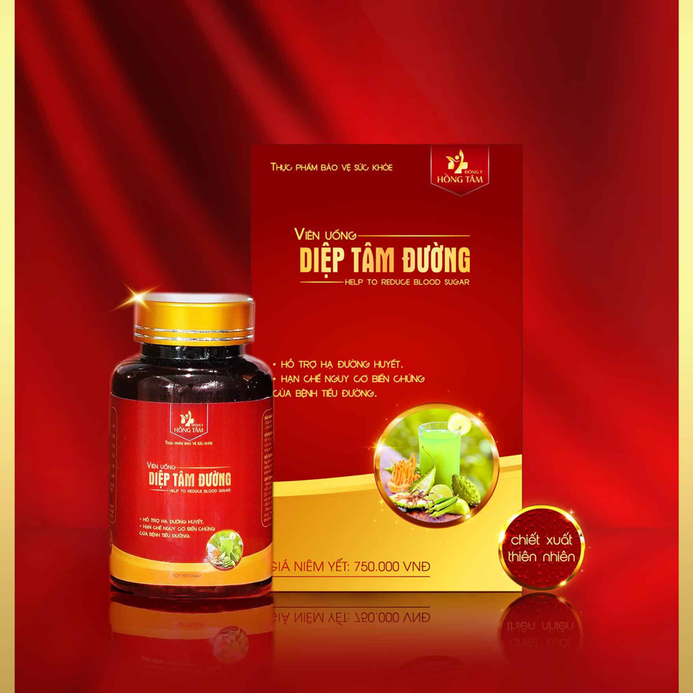 Viên uống Diệp Tâm Đường Chính hãng - 8938529135144