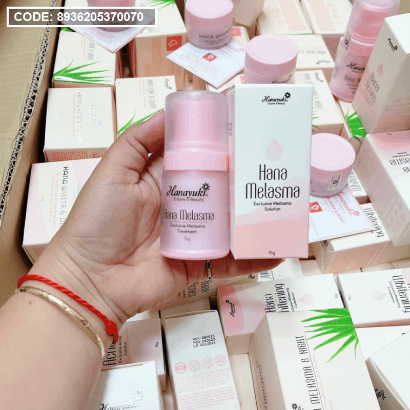 Serum tinh chất trị nám Hana Melasma mini Hanayuki - 8936205370070