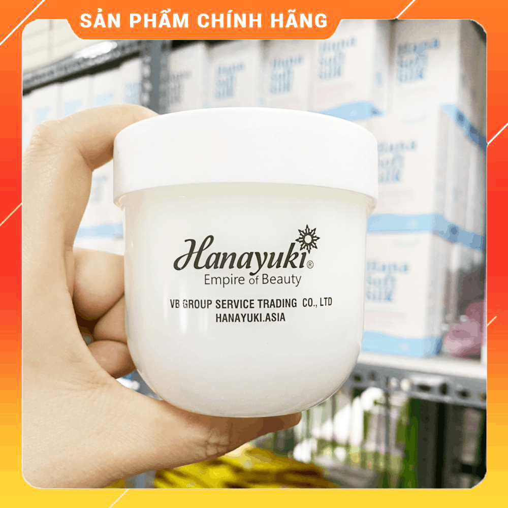 Kem dưỡng trắng da body Yogurt Body Cream Hanayuki - 8936205370018