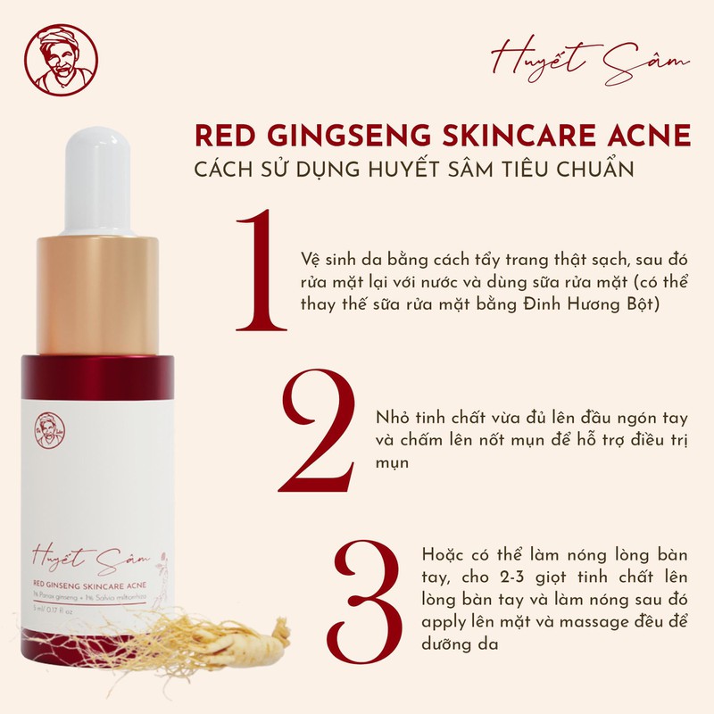 Serum Huyết sâm Bà Lão chính hãng bản tiêu chuẩn - 8938660225018