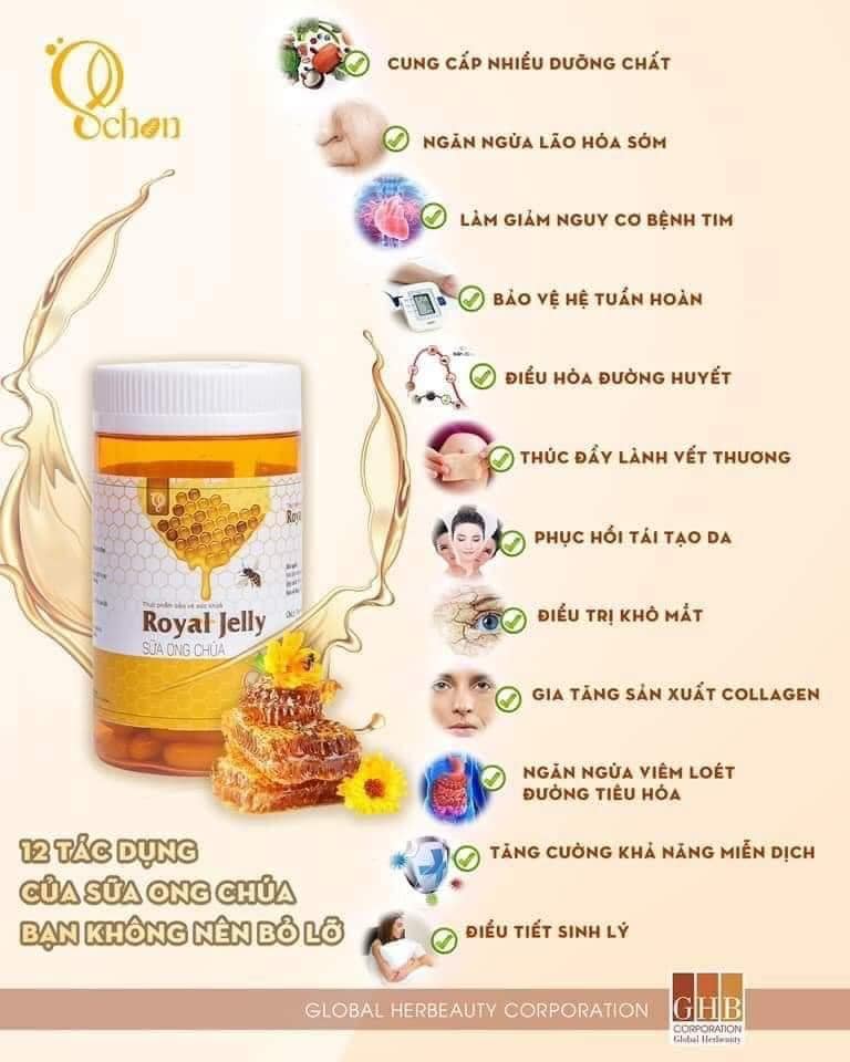 Viên uống sữa ong chúa Schon Royal Jelly chính hãng - 8936067761283