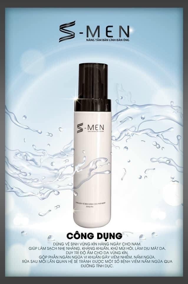 Dung dịch vệ sinh dành cho nam S- Men đông y Hồng Tâm - 8938529135151