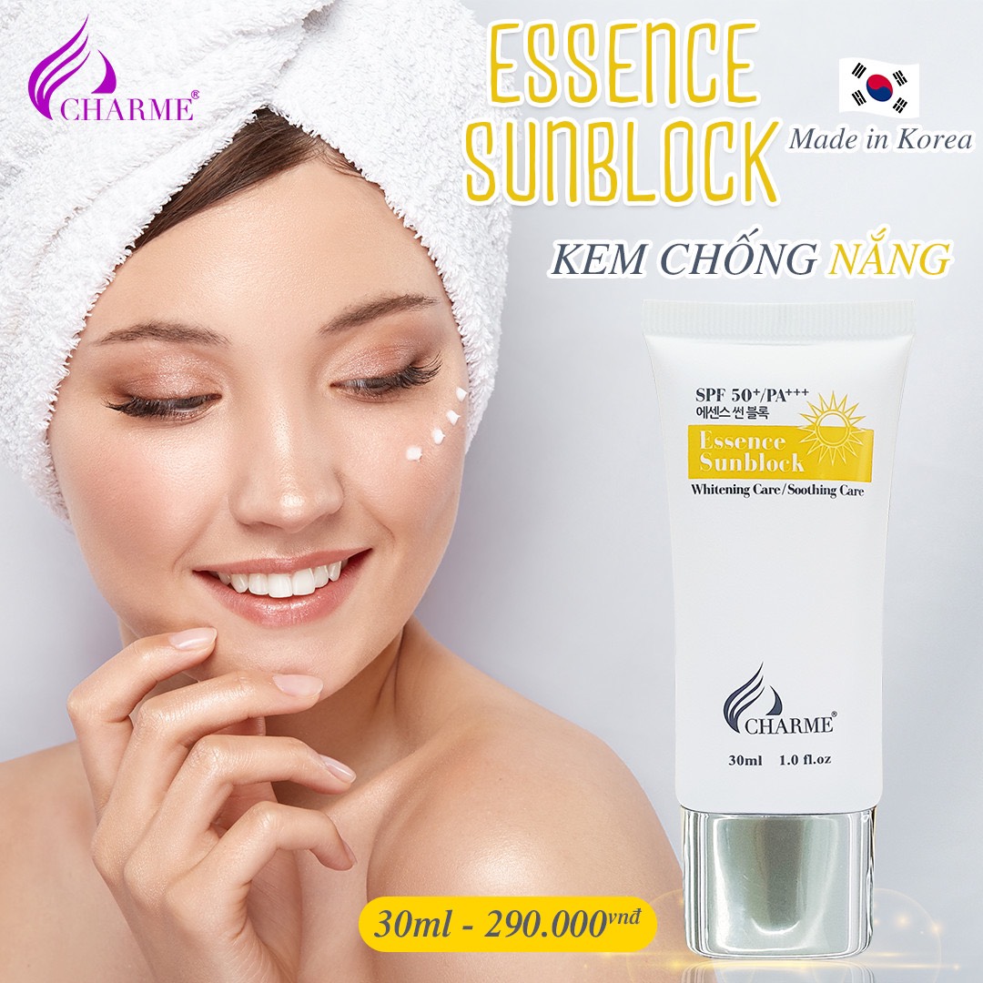 Kem chống nắng Charme Essence Sunblock 35ml chính hãng - 8809273480142