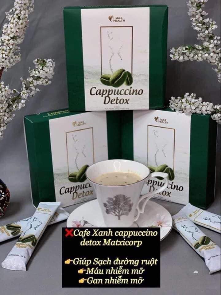 Cà phê Cappuccino Detox Max Health chính hãng - 8936188880016