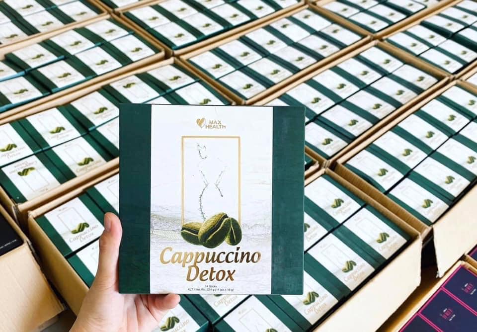 Cà phê Cappuccino Detox Max Health chính hãng - 8936188880016