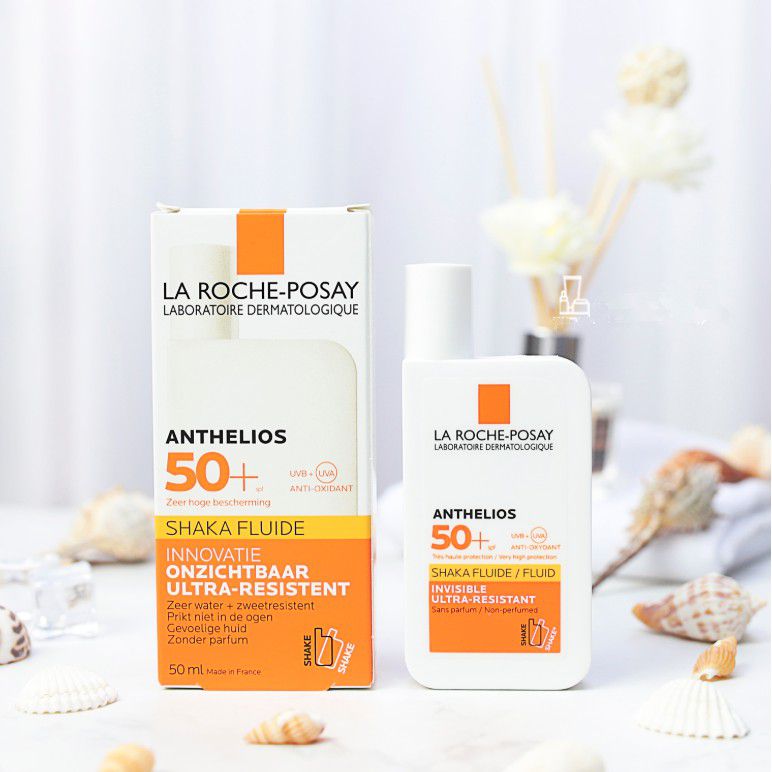 Kem chống nắng dạng sữa La Roche-Posay Anthelios Shaka Fluid SPF 50+ 50ml chính hãng - 3337875706827