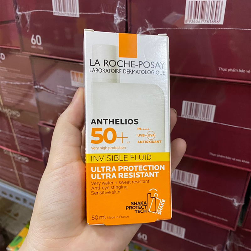 Kem chống nắng La Roche-Posay Anthelios Shaka Fluid SPF 50+ 50ml chính hãng - 3337875706827