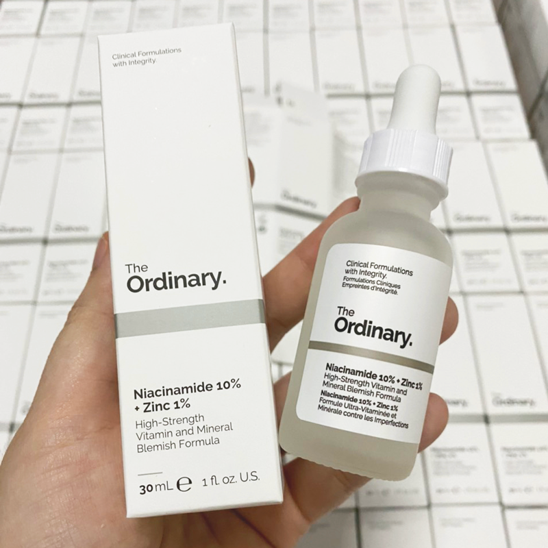 Tinh chất trị mụn và giảm thâm The Ordinary Niacinamide 10% + Zinc 1% - 76991519031