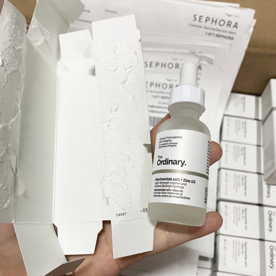 Tinh chất trị mụn và giảm thâm The Ordinary Niacinamide 10% + Zinc 1% - 76991519031