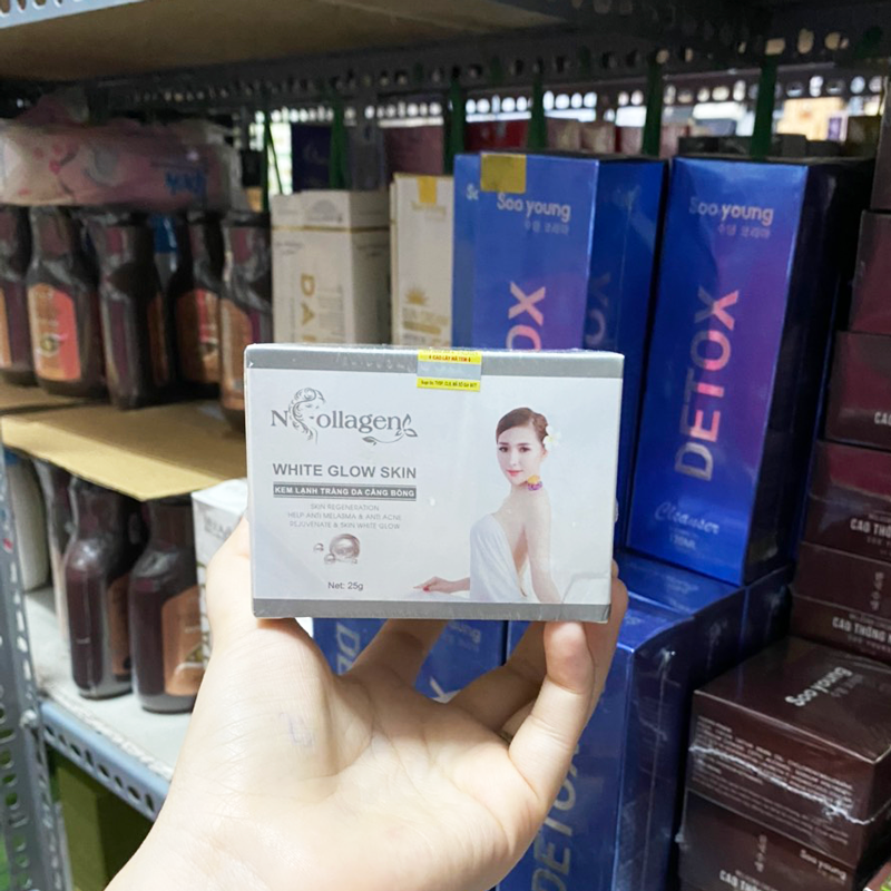Kem face lạnh sử dụng ban đêm N collagen chính hãng 3 Kem face lạnh sử dụng ban đêm N collagen chính hãng