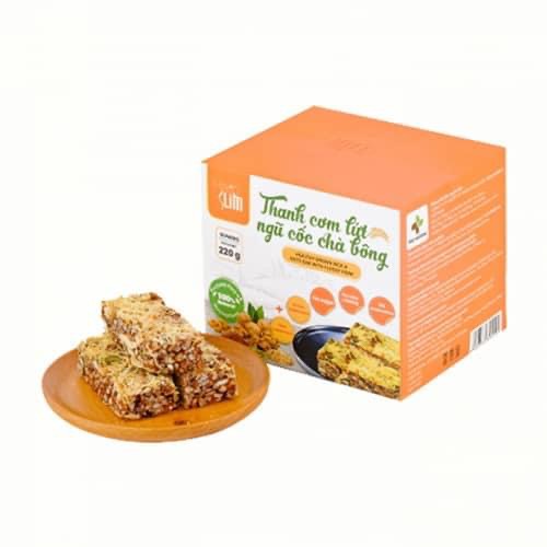 Combo 5 thanh cơm lứt ngũ cốc chà bông HerbSlim Trấn Thành - CB01