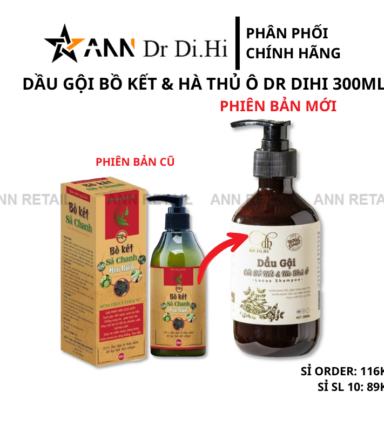 Dầu Gội Bồ Kết & Hà Thủ Ô Dr Di Hi 300ml Chính Hãng - 8936101598998