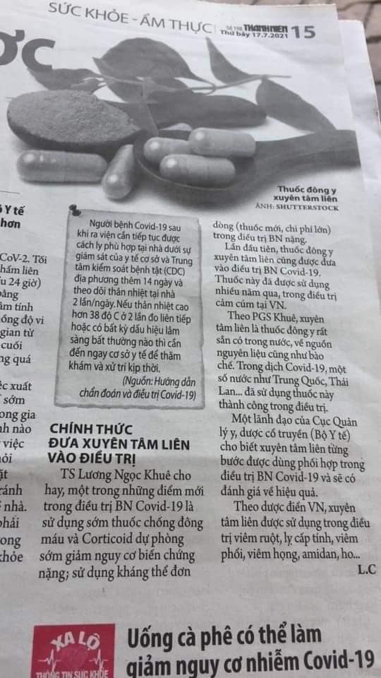 Viên uống Xuyên Tâm Liên Đông Trùng Hạ Thảo Đông Y Hồng Tâm chính hãng - 8938529135168
