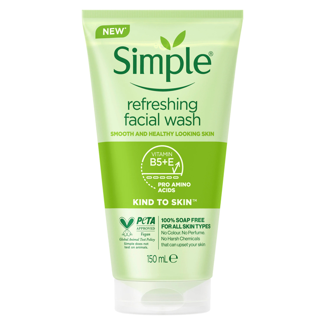 Sữa Rửa Mặt Simple Kind To Skin Refreshing Facial Wash Ge 150ml 12 Sữa Rửa Mặt Simple Kind To Skin Refreshing Facial Wash Ge 150ml