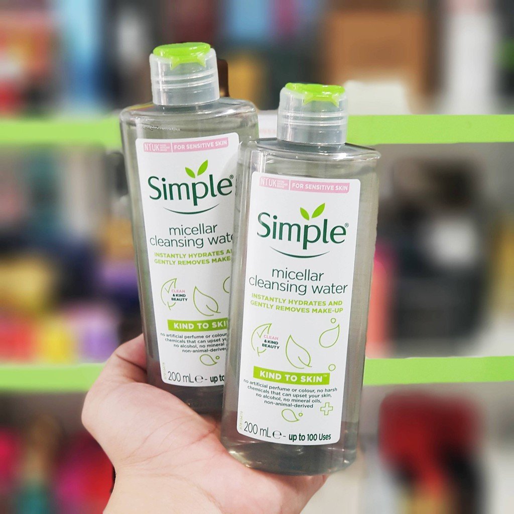 Nước Tẩy Trang Simple Kind To Skin Micellar Cleansing Water 200ml - 8712561669825