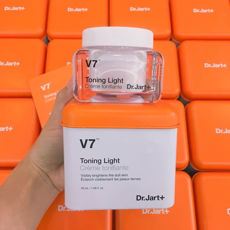 Kem dưỡng Dr Jart+ làm sáng da mờ thâm nám 50ml V7 Toning Light Chính hãng - 8809535807472
