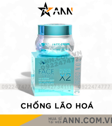 Kem Face SON Màu Xanh Biển Dưỡng Trắng Da Chống Lão Hóa - 8938532048066