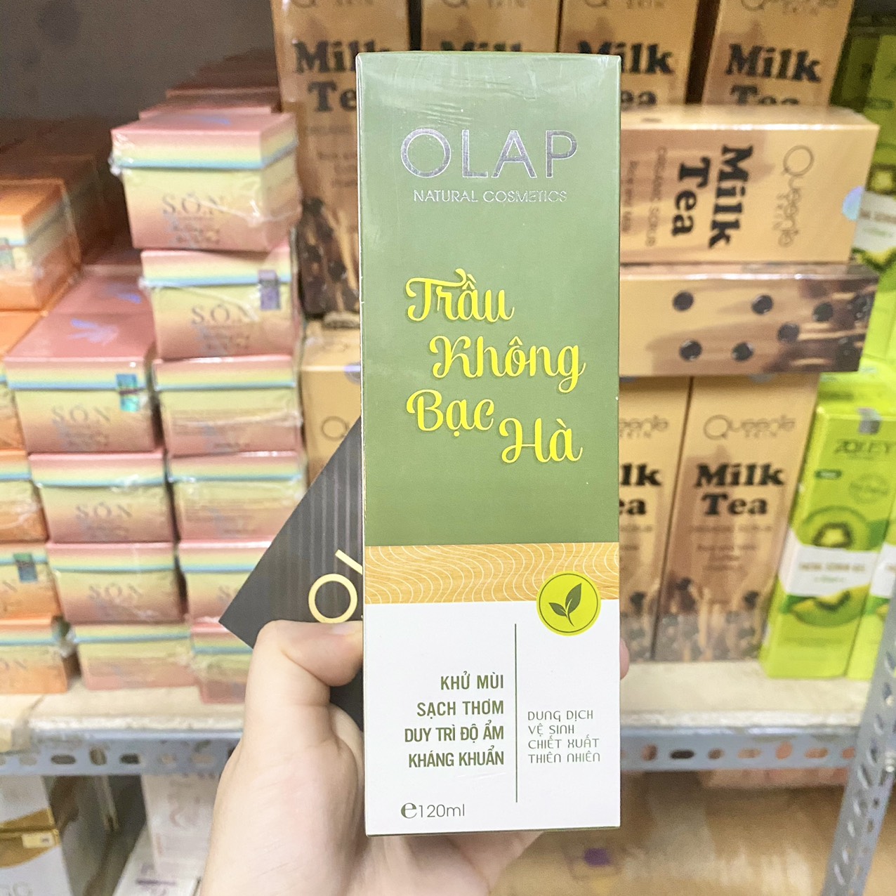 Dung Dịch Vệ Sinh Trầu Không Bạc Hà Olap 9 Dung Dịch Vệ Sinh Trầu Không Bạc Hà Olap