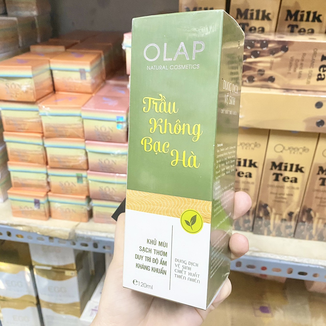 Dung Dịch Vệ Sinh Trầu Không Bạc Hà Olap 7 Dung Dịch Vệ Sinh Trầu Không Bạc Hà Olap