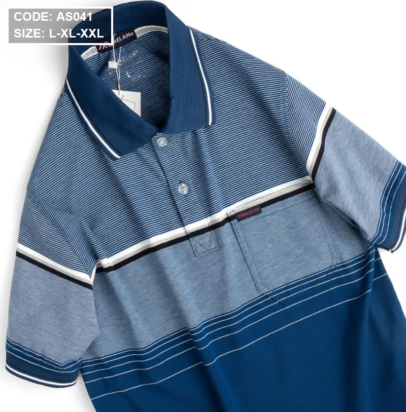15532-z2856042723114-3eea35a5081256354acefc46fcbea64d-15.png Áo Thun Sọc Nam Có Cổ Phối Viền Có Túi Thun Cotton - AS041