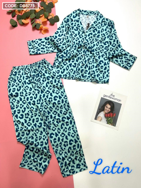 Shop sỉ đồ bộ Pijama tay dài quần dài vải latin xịn