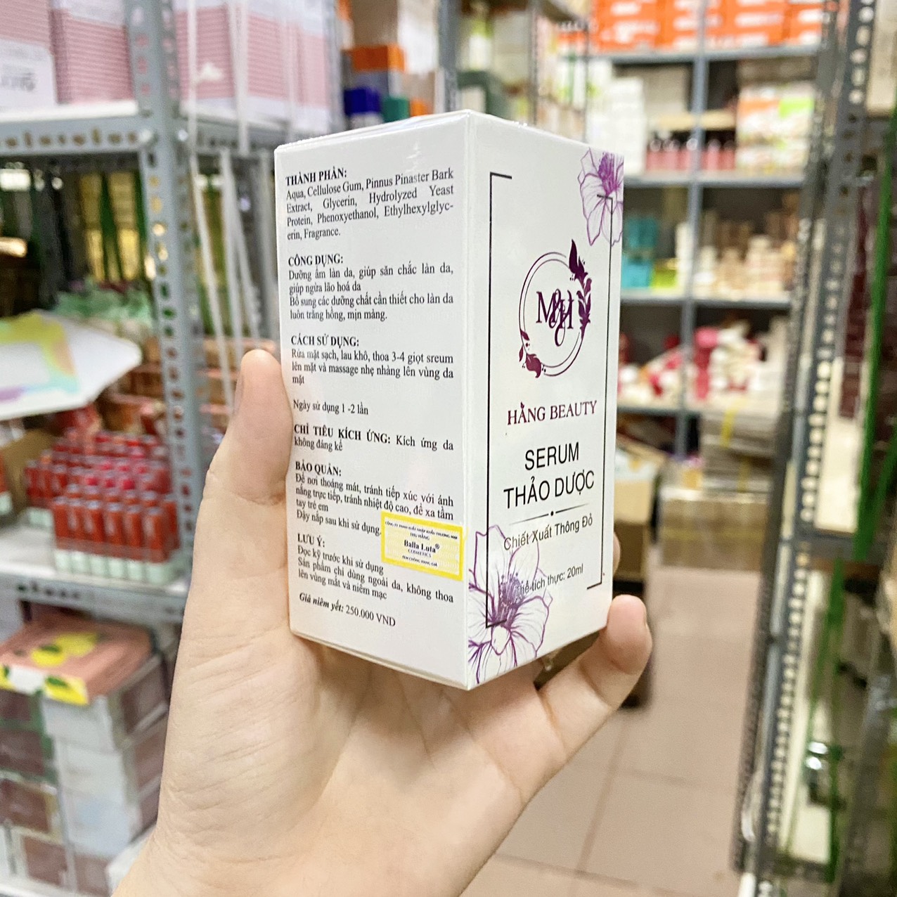 15560-z2885076941883-9dd1fd2586f187d139ec691506be135b-4.jpg Serum Thảo Dược Balla Luta Hằng Beauty 20ml - 8936144070024