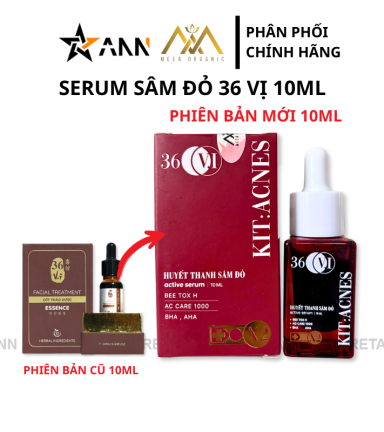 Serum Cốt Huyết Thanh Thảo Dược Sâm Đỏ 36 Vị 10ml MeeA Origin - 893853467078
